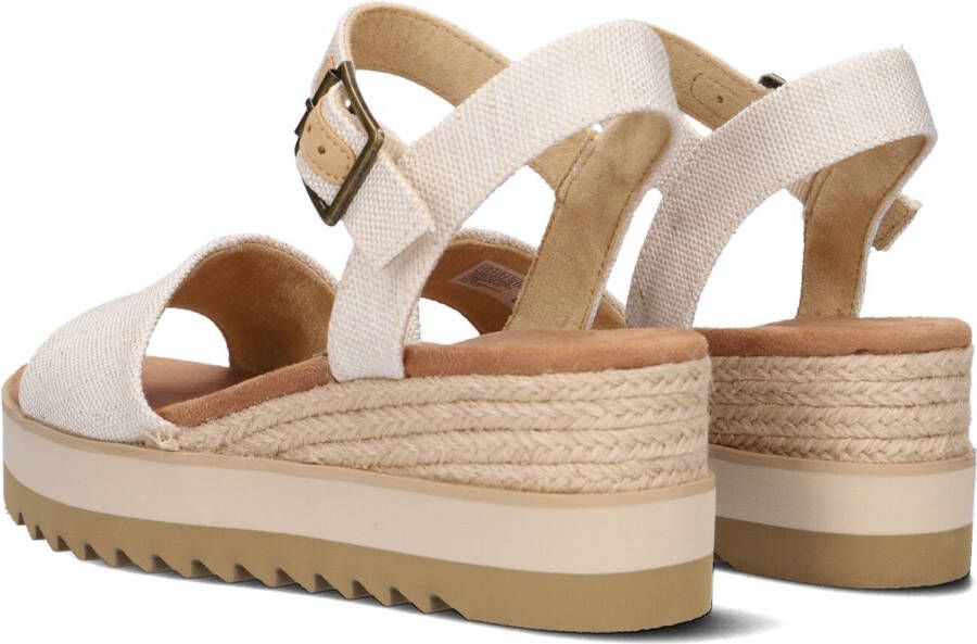 TOMS Beige Sandalen Diana