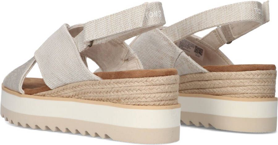 TOMS Beige Sandalen Diana Crossover