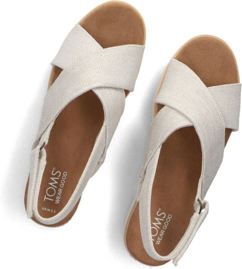 TOMS Beige Sandalen Diana Crossover