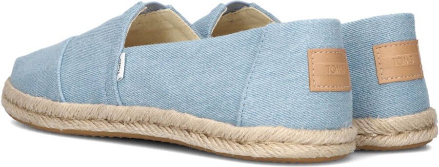 TOMS Blauwe Espadrilles Alpargata Rope