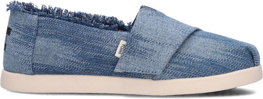 TOMS Blauwe Instappers Alpargata Classic
