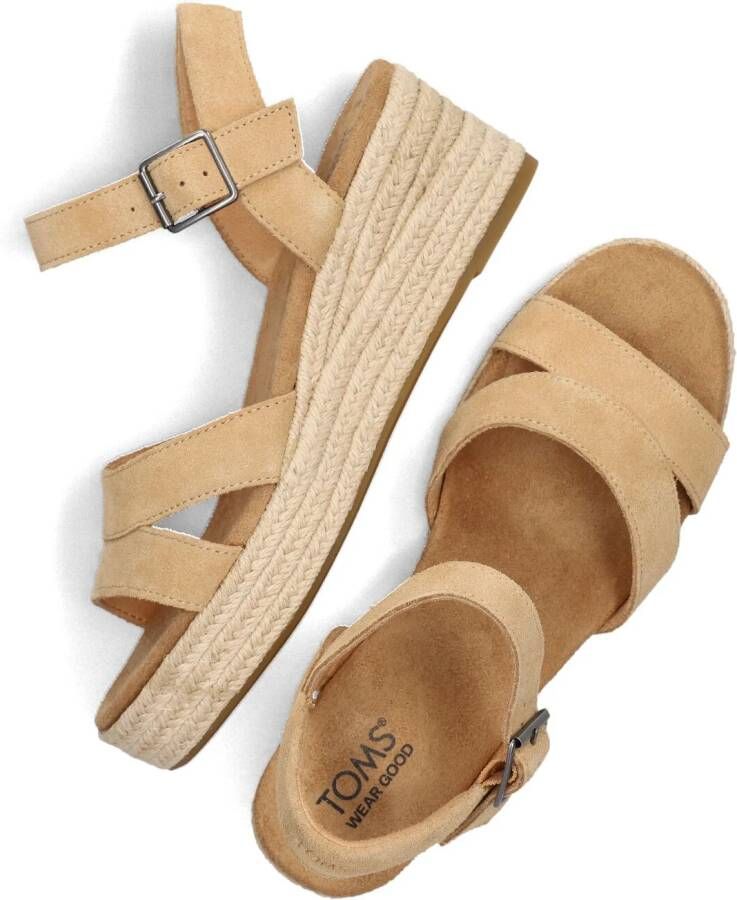 TOMS Camel Sandalen Audrey