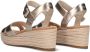 TOMS Sandalen Dames Audrey Met Maat: 38 Materiaal: Leer Kleur: Goud - Thumbnail 4