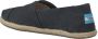 TOMS Alpargata Canvas Zwart Washed Sandaal Dames Zwart - Thumbnail 6