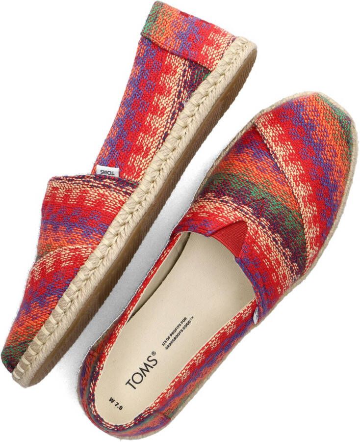 TOMS Multicolor Espadrilles Alpargata Rope