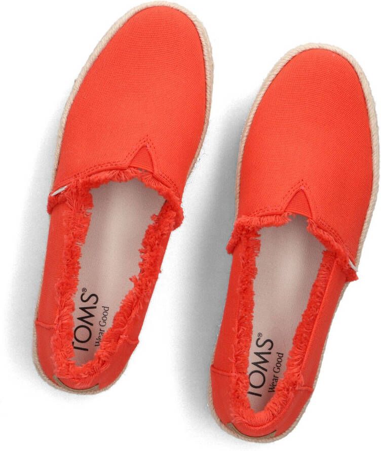 TOMS Oranje Espadrilles Valencia