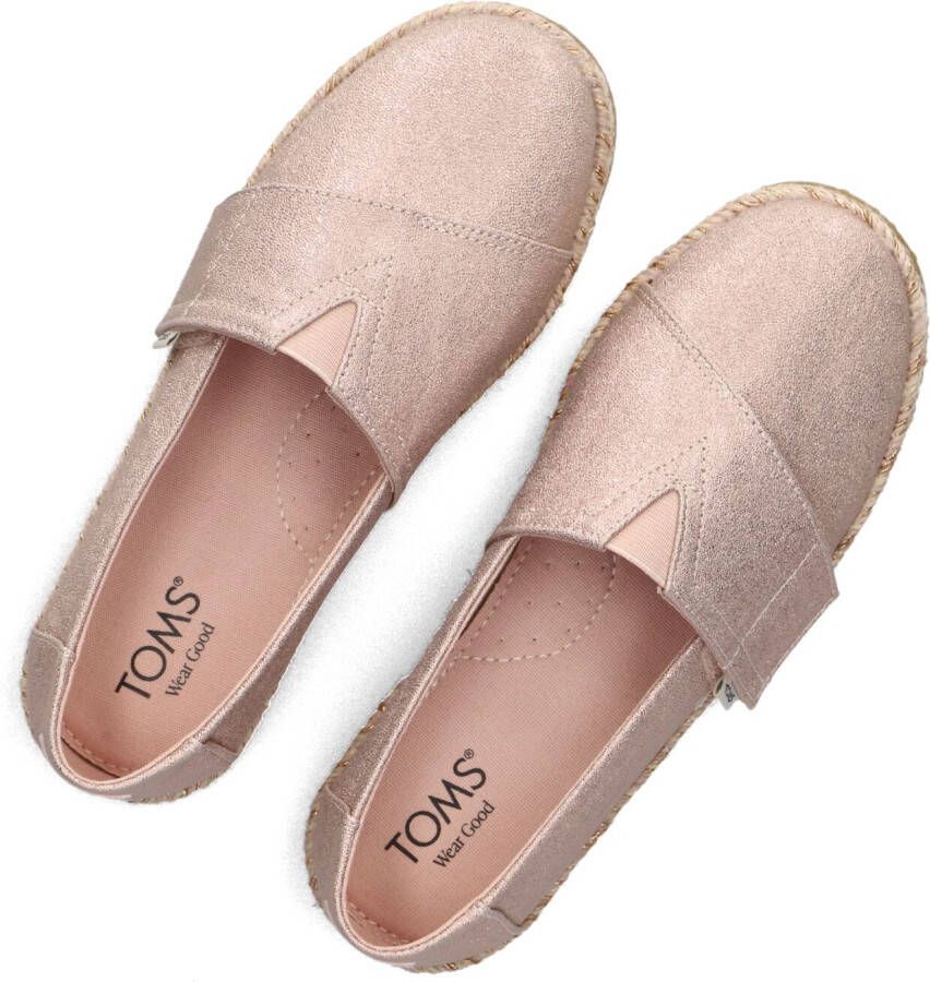 TOMS Roze Espadrilles Alpargata Rope