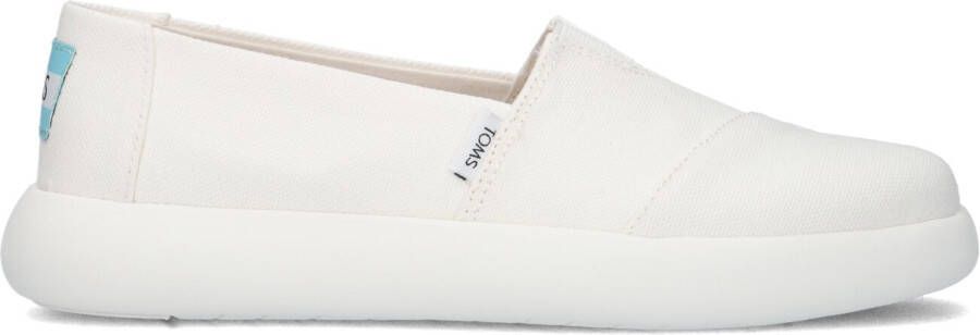 Toms Witte Instappers Alpargata Mallow