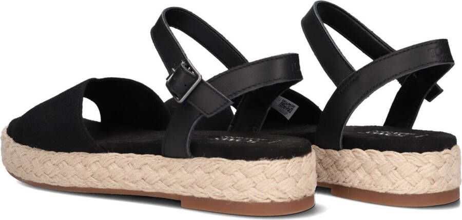 TOMS Zwarte Sandalen Abby