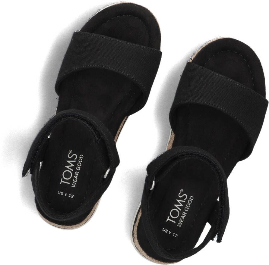 TOMS Zwarte Sandalen Diana
