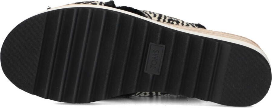TOMS Zwarte Sandalen Diana Crossover
