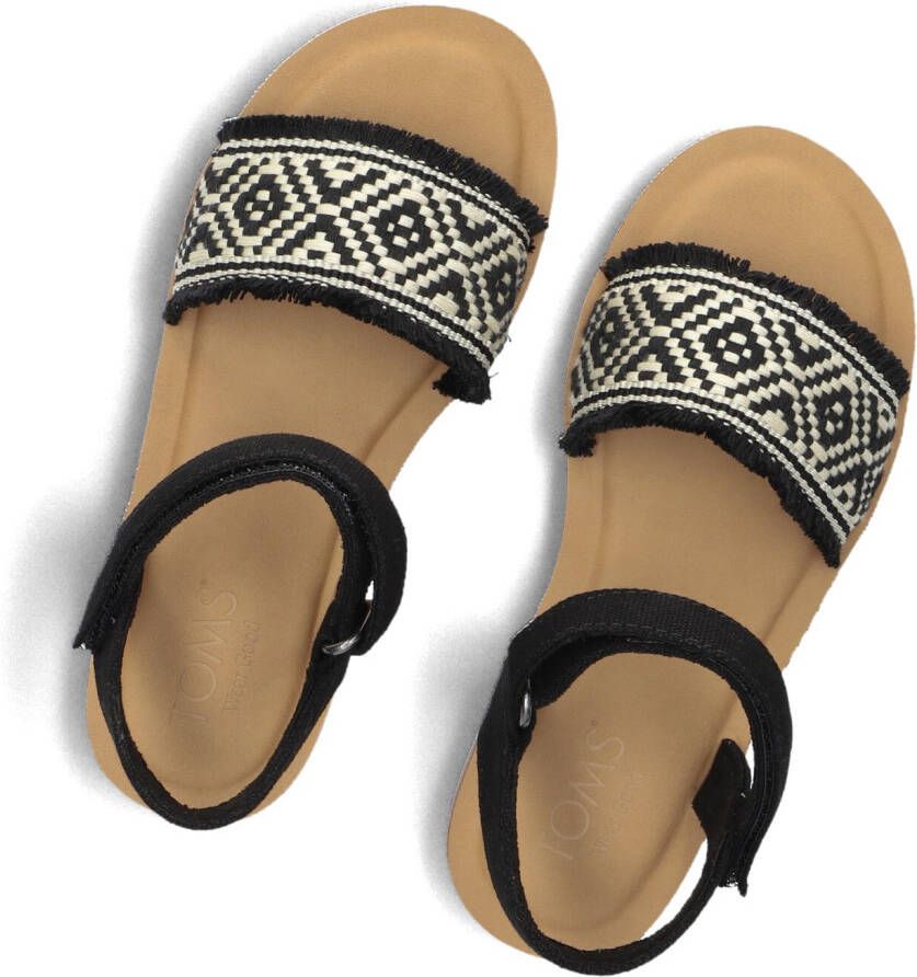 TOMS Zwarte Sandalen Remi