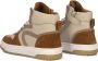 Ton & Ton Meisjes Sneakers Bjorne Leren Hoge sneakers Beige - Thumbnail 3