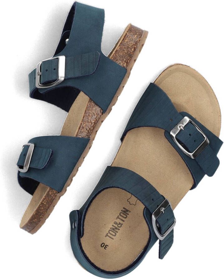 TON & TON Blauwe Sandalen Luka