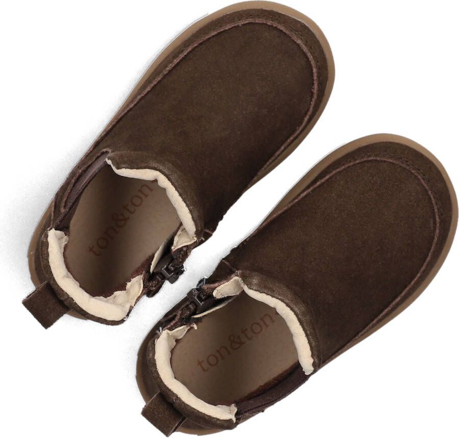 TON & TON Bruine Boots Ilvy