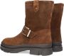 Ton & Ton Lunt Enkelboots Enkellaarsjes Jongens Kids Bruin - Thumbnail 3