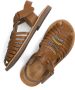 Ton & Ton Jannike Sandalen Meisjes Kids Bruin - Thumbnail 5