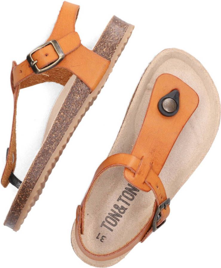 TON & TON Cognac Sandalen Birger