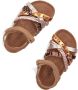 Ton & Ton Pl_omo08 Sandalen Meisjes Kids Cognac - Thumbnail 5