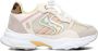 Ton & Ton Meisjes Lage sneakers Chunky zool Sanna Goud Textiel - Thumbnail 2