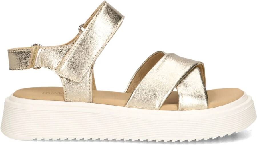 TON & TON Gouden Sandalen Alba