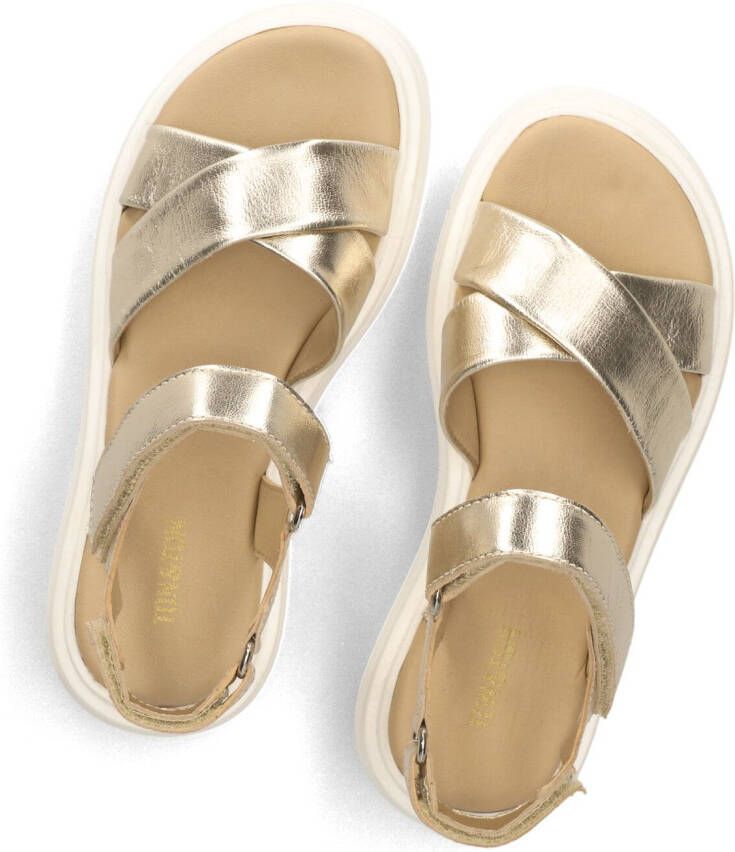 TON & TON Gouden Sandalen Alba