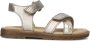 Ton & Ton Meisjes Platte sandalen Male Goud Leer Normale zool - Thumbnail 3