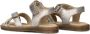 Ton & Ton Meisjes Platte sandalen Male Goud Leer Normale zool - Thumbnail 4