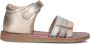 Ton & Ton Meisjes Platte sandalen Paiva Goud Leer Normale zool - Thumbnail 3