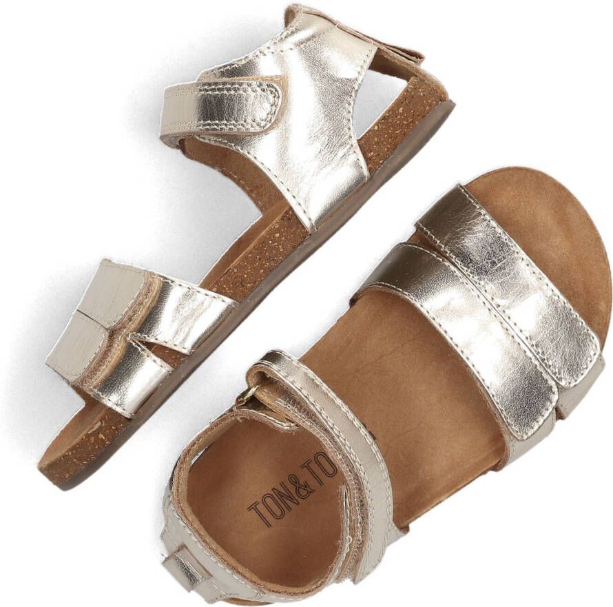 TON & TON Gouden Sandalen Rayna