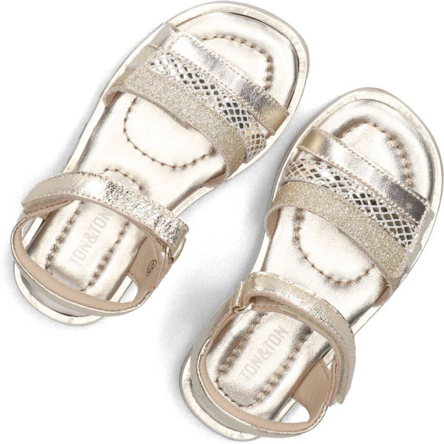 TON & TON Gouden Sandalen Stina