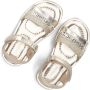 Ton & Ton Meisjes Platte sandalen Stina Goud Leer Normale zool - Thumbnail 6