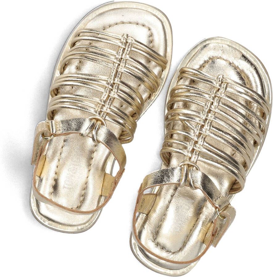 TON & TON Gouden Sandalen Tora