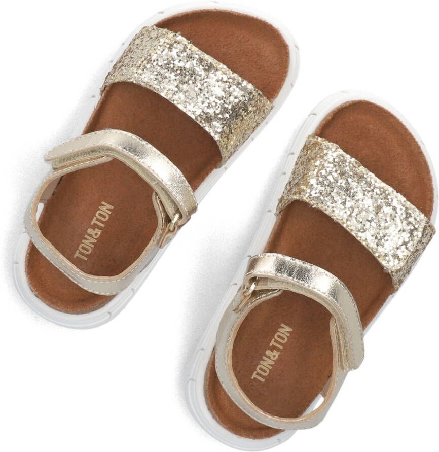 TON & TON Gouden Sandalen Ulla