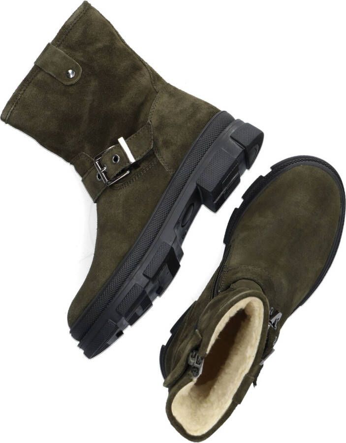 TON & TON Groene Enkelboots Lunt