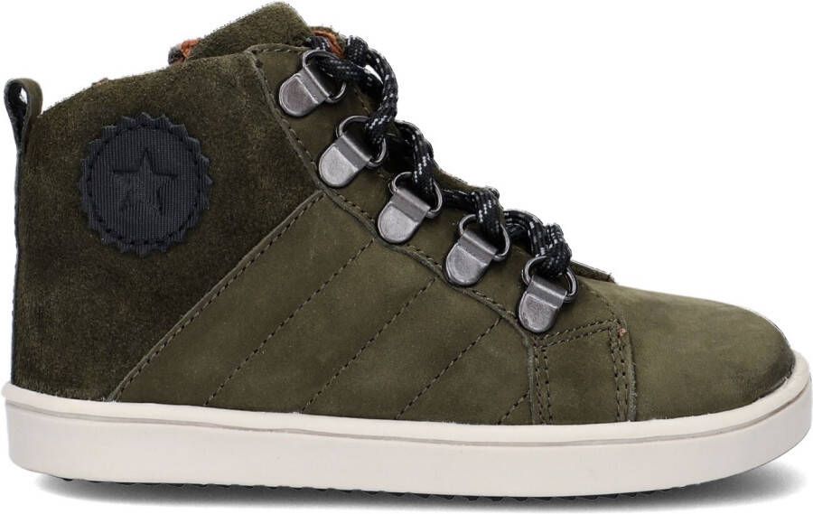 Ton & Ton Groene Hoge Sneaker Bjarn