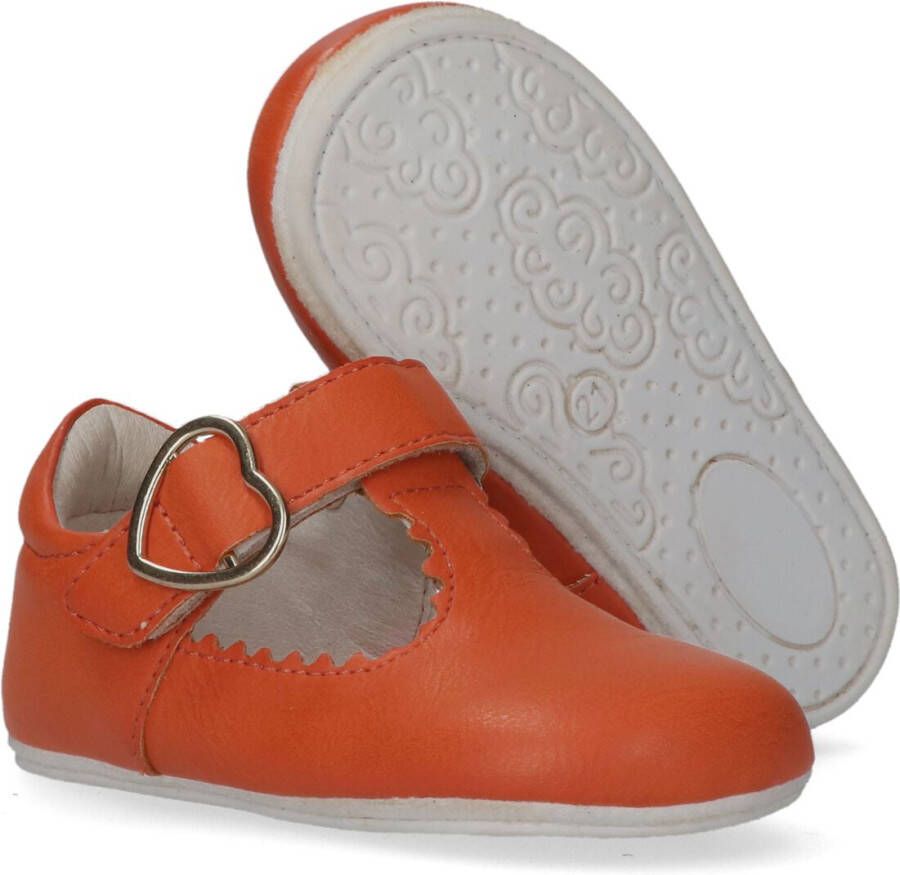 Ton & Ton Oranje Babyschoenen Charlotta