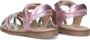 Ton & Ton Meisjes Platte sandalen Ingrid Roze Leer Normale zool - Thumbnail 4
