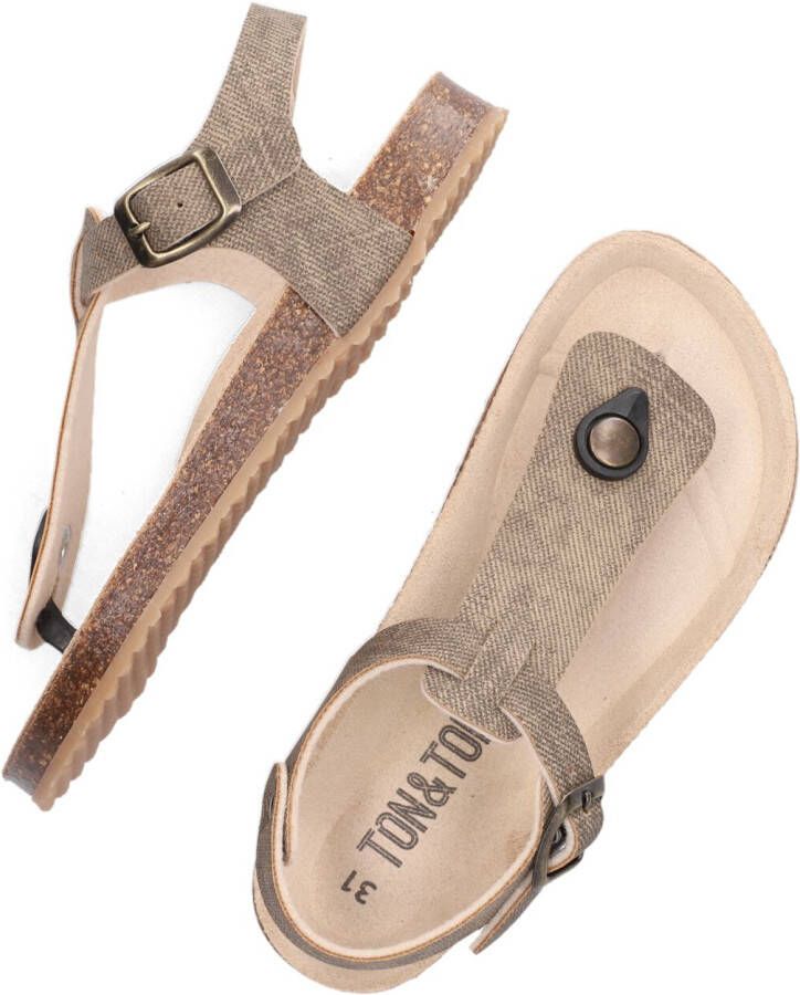 TON & TON Bruine Sandalen Birger