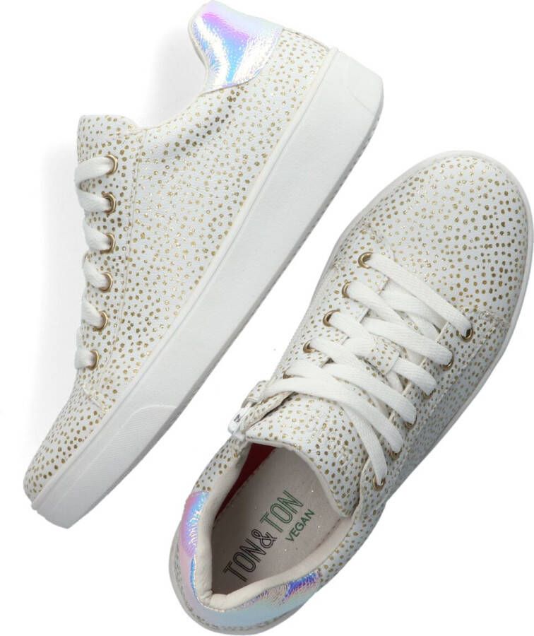 Ton & Ton Witte Lage Sneakers Birgitta