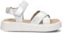 Ton & Ton Meisjes Platte sandalen Alba Wit Leer - Thumbnail 3