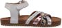 Ton & Ton Meisjes Platte sandalen Pl_omo08 Wit Leer - Thumbnail 2