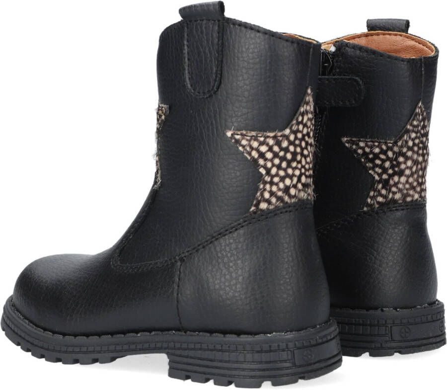 Ton & Ton Zwarte Enkellaarsjes Isabell