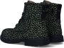 Ton & Ton Hedvig Veterboots Laarzen Met Veters Meisjes Zwart - Thumbnail 3