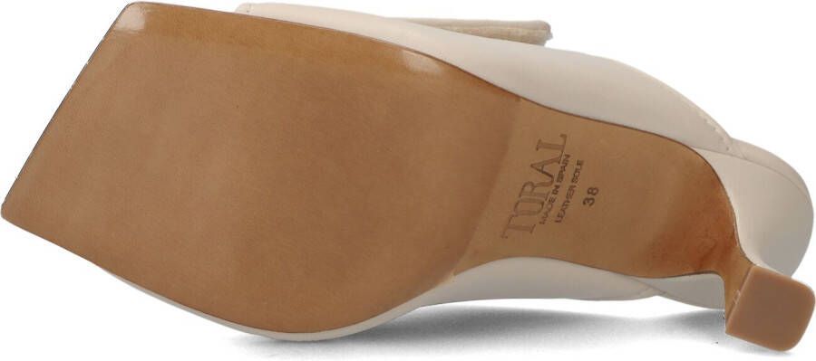 TORAL Beige Muiltjes Vicky