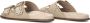 TORAL Teenslippers Dames Selma Maat: 37 Materiaal: Suède Kleur: Beige - Thumbnail 3