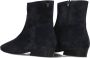 Toral Belinda Enkellaarsjes Enkelboots met rits Dames Blauw - Thumbnail 4