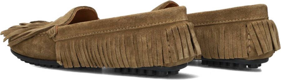 TORAL Bruine Mocassins Otoe Fringes