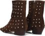 TORAL Enkellaarsjes Dames Irene Punk Maat: 41 Materiaal: Suède Kleur: Bruin - Thumbnail 5