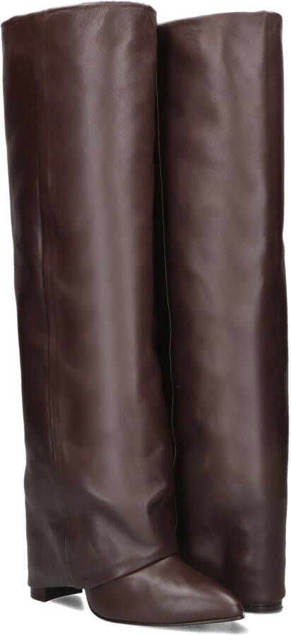 TORAL Hoge Laarzen Dames Berta Maat: 38 Materiaal: Leer Kleur: Bruin - Foto 2